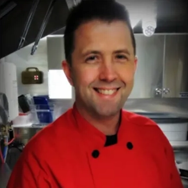 Picture of a young chef John J. Talman IV
